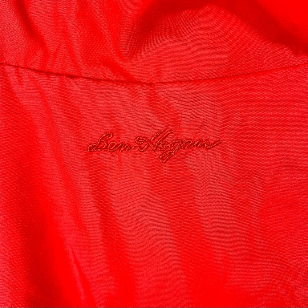 Ben Hogan Golf  Red Half Zip Up wind breaker - Picture 6 of 9